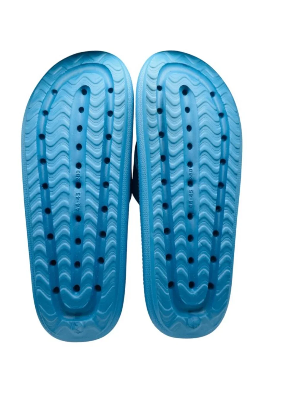 Freestyle Mens Blue Slide Sandals Size 44-45 Lightweight & Durable Design